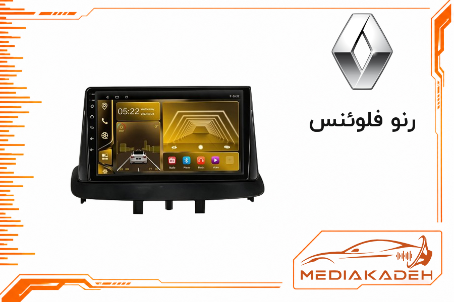 قاب و فریم مانیتور اندروید رنو فلوئنس