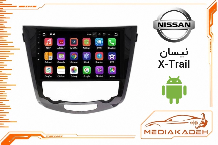 پک مانیتور و قاب فابریک نیسان X-Trail اندروید 9 اینچ مدل T3L 2-32 | رم 2 حافظه 32