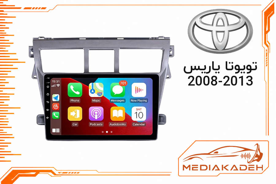 قاب و فریم مانیتور اندروید تویوتا یاریس 2008-2013