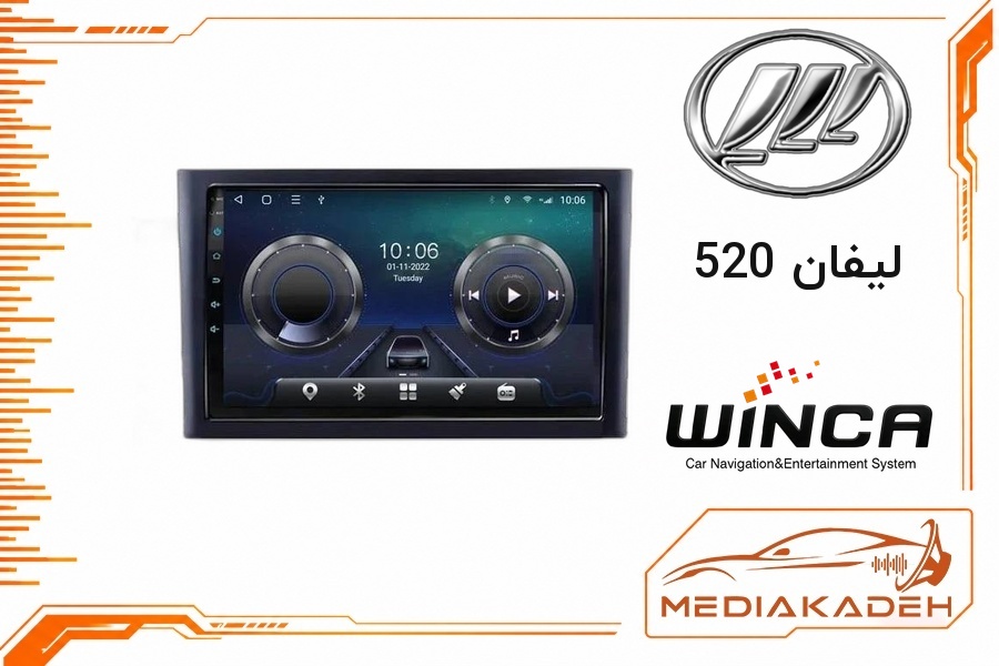 پک مانیتور و قاب فابریک لیفان 520 وینکا 9 اینچ مدل S400 RS855 2-32 | رم 2 حافظه 32 با کارپلی