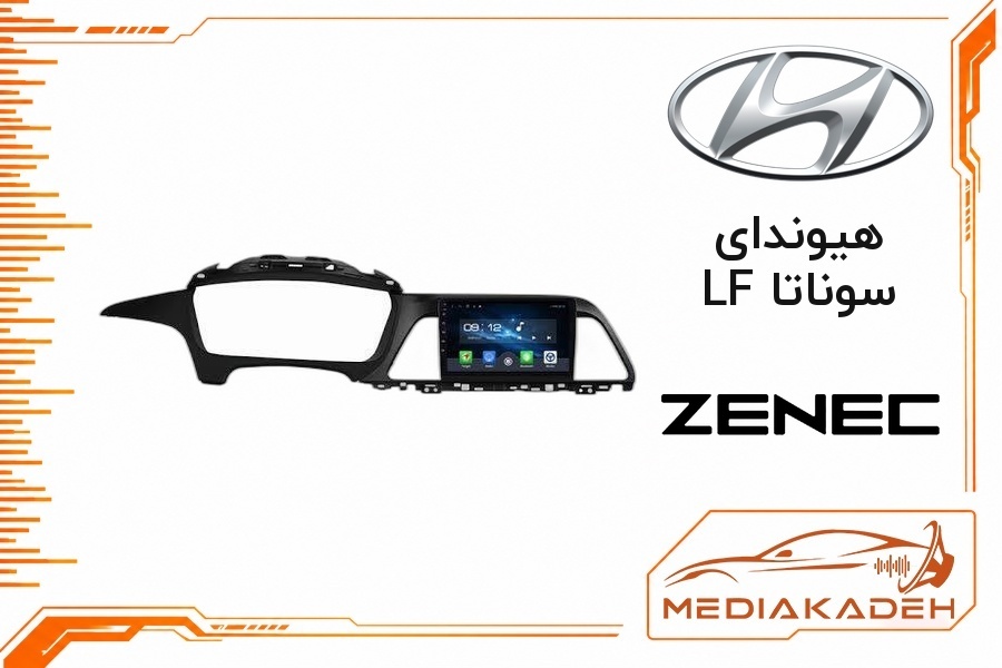 پک مانیتور و قاب فابریک هیوندای سوناتا LF زنیک 9 اینچ مدل T500 | رم 2 حافظه 32 با کارپلی